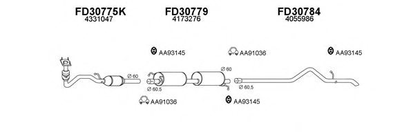 VENEPORTE 300171 Exhaust System